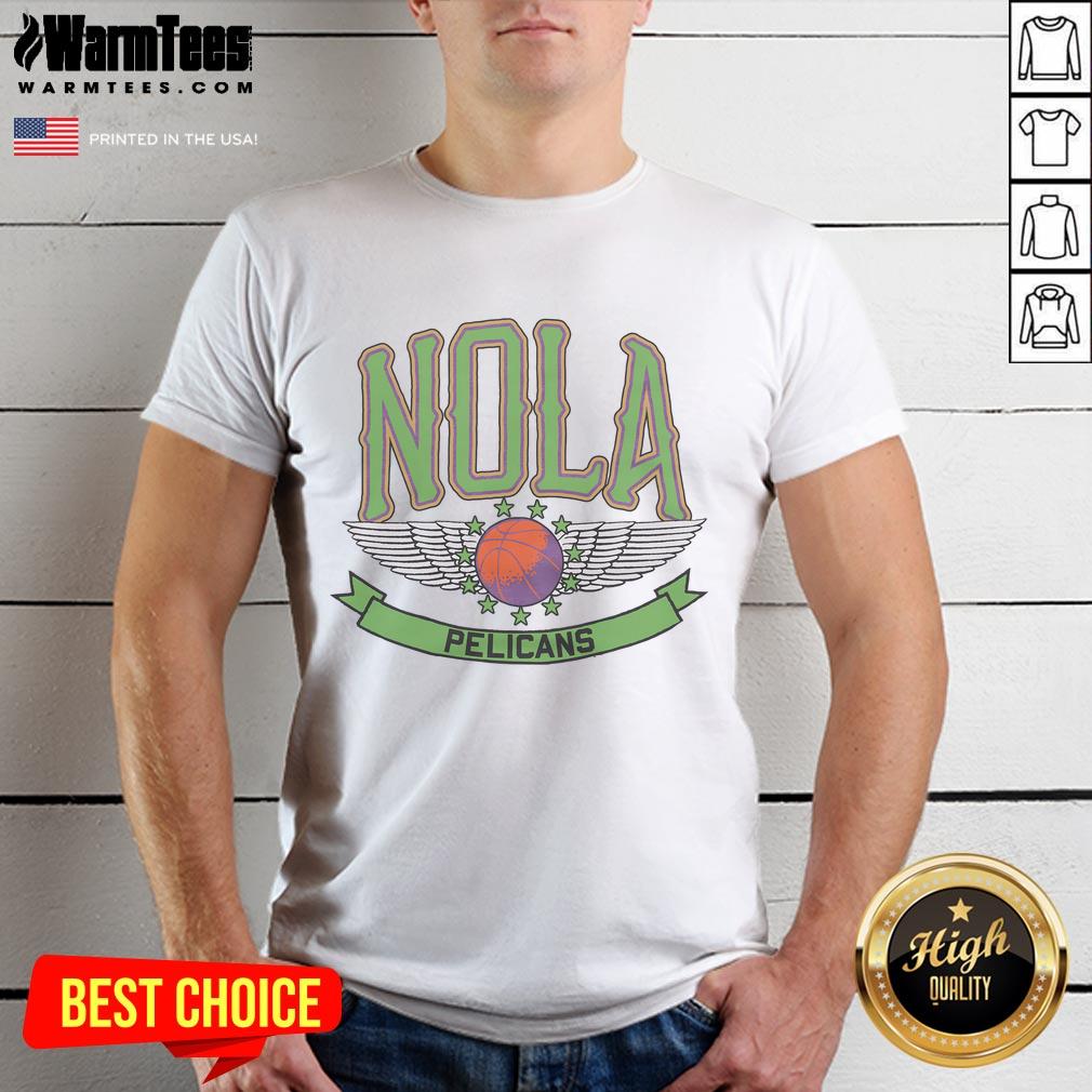 Awesome New Orleans Pelicans T Shirt Awesome New Orleans Pelicans T-Shirt featuring team colors and logo, perfect for fans and game day attire.