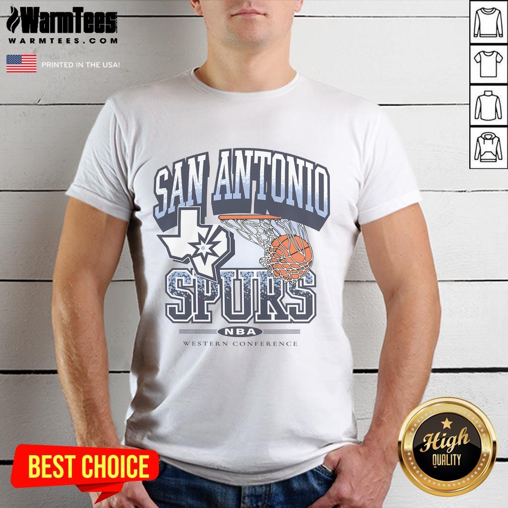 Awesome San Antonio Spurs City Edition No Look T Shirt Alt Text: Awesome San Antonio Spurs City Edition No Look T-Shirt featuring bold team graphics and a stylish design.