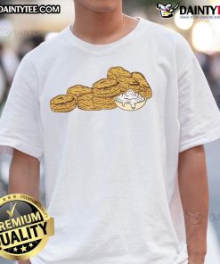 Awesome Biscuits and Gravy T-Shirt featuring a fun food graphic, perfect for brunch lovers and casual wear.