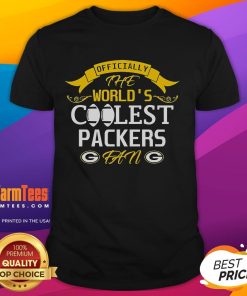 Awesome Green Bay Packers fan T-shirt featuring a stylish design, perfect for showing team spirit on game day.