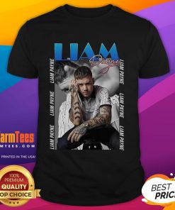 Awesome vintage Liam Payne 90s T-shirt featuring retro design and bold colors, perfect for nostalgic fashion lovers.