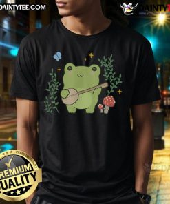 Colorful Cute Balloon Frog T-Shirt featuring a whimsical frog design with vibrant balloons, perfect for casual wear.