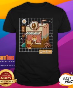 Alt Text: Cute Corgi dog lover kawaii Pembroke Welsh anime t-shirt design featuring an adorable corgi character.