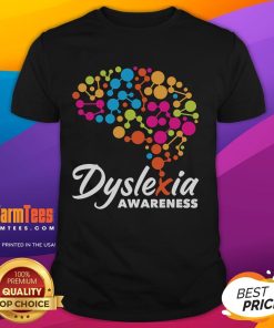 Cute Dyslexia Awareness T-Shirt featuring a colorful design promoting understanding and support for dyslexia.