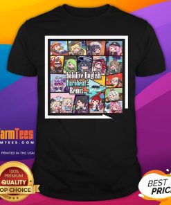 Cute Hololive English Eurobeat Remix Album T-Shirt