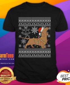 Alt Text: Cute Teckel Christmas Dachshund Dog T-Shirt featuring a festive design perfect for dog lovers during the holiday season.