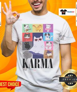 Alt Text: Cute vintage cat music T-shirt featuring an adorable cat playing a guitar, perfect for cat lovers and music fans.