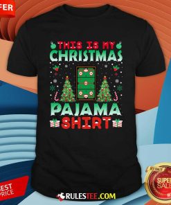 Funny Air Hockey Christmas Pajama Christmas Holiday T-Shirt