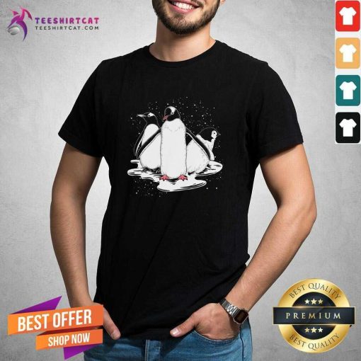 Funny Antarctica Animals Lover Penguin T-Shirt