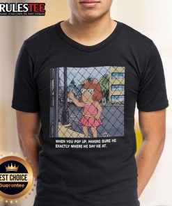 Funny Arthur DW meme t-shirt design featuring 'Making Sure He Exactly Where He Say He At' quote.