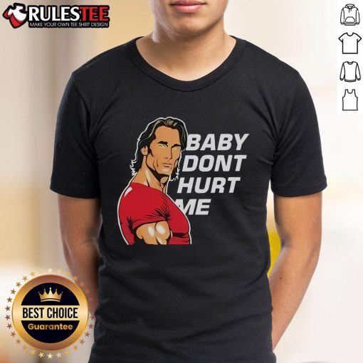 Funny Baby Don't Hurt Me T-Shirt featuring playful graphics perfect for infants and toddlers, ideal for humorous outfits.
