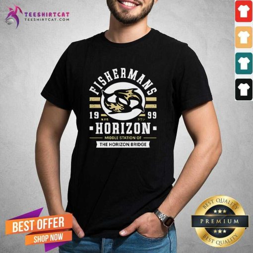 Funny Fishermans Horizon Crest 1999 T-Shirt