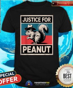 Funny Justice For Peanut The Squirrel T-Shirt