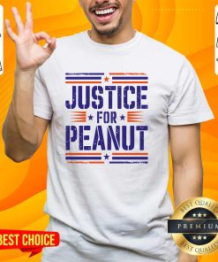 Funny Justice For Peanut The Squirrel Vintage T-Shirt