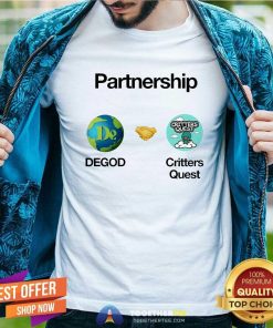 Funny Partnership Degod Critters Quest T-Shirt