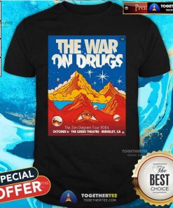 Funny The War On Drugs October 6 2024 The Greek Theatre Berkeley CA Tour T-Shirt