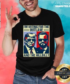 Funny Trump Flag Outlaw Hillbilly JD Vance 2024 Donald Trump T-Shirt