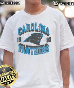 Good Carolina Panthers Field Arched Wordmark T-Shirt featuring bold team colors and logo for fans.