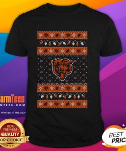 Good Chicago Bears Holiday Christmas T-Shirt featuring festive design, perfect for fans celebrating the season.