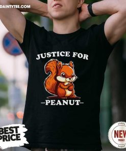 Good Cute Justice For Peanut T-Shirt