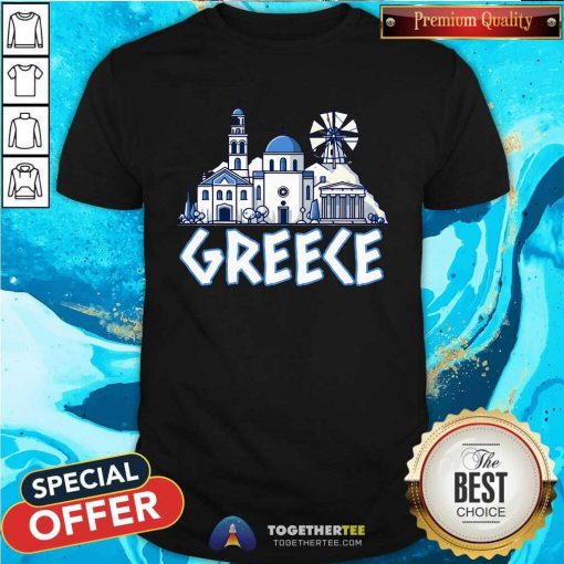 Good Greece Greek Island Vacation Souvenir Santorini Myconos Kos T-Shirt