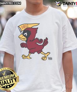 Vintage Iowa State Cyclones Premier T-Shirt in red, showcasing classic logo and stylish design for fans.