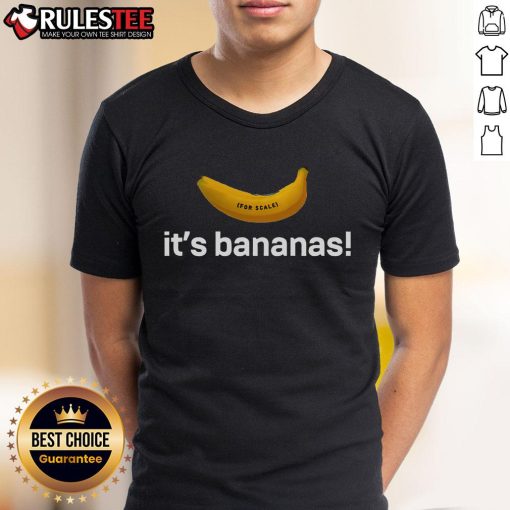 Good It's Bananas Starship T-Shirt featuring a fun banana graphic and colorful starship design for casual wear.