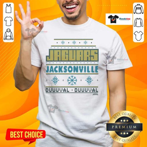 Good Jacksonville Jaguars Holiday T-Shirt featuring festive design and team logo for fans celebrating the season.