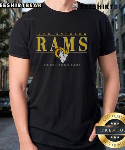 Good Los Angeles Rams Signature Bar T-Shirt featuring team colors and logo, perfect for Rams fans and game day attire.