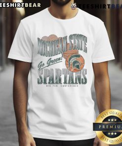 Good Michigan State Spartans Baller Bounce T-Shirt featuring bold graphics and a comfortable fit for fans and athletes.