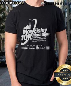 Good Mos Eisley 10K Marathon Star Wars T-Shirt featuring iconic designs for fans and runners, perfect for the race.