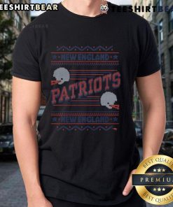 Good New England Patriots Holiday T-Shirt featuring festive design and team logo, perfect for football fans this season.