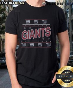Good New York Giants Holiday T-Shirt featuring festive design for fans celebrating the season in style.