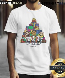 Good Philly Special Christmas Vera Y Records T-Shirt featuring festive design and vibrant colors, perfect for holiday wear.