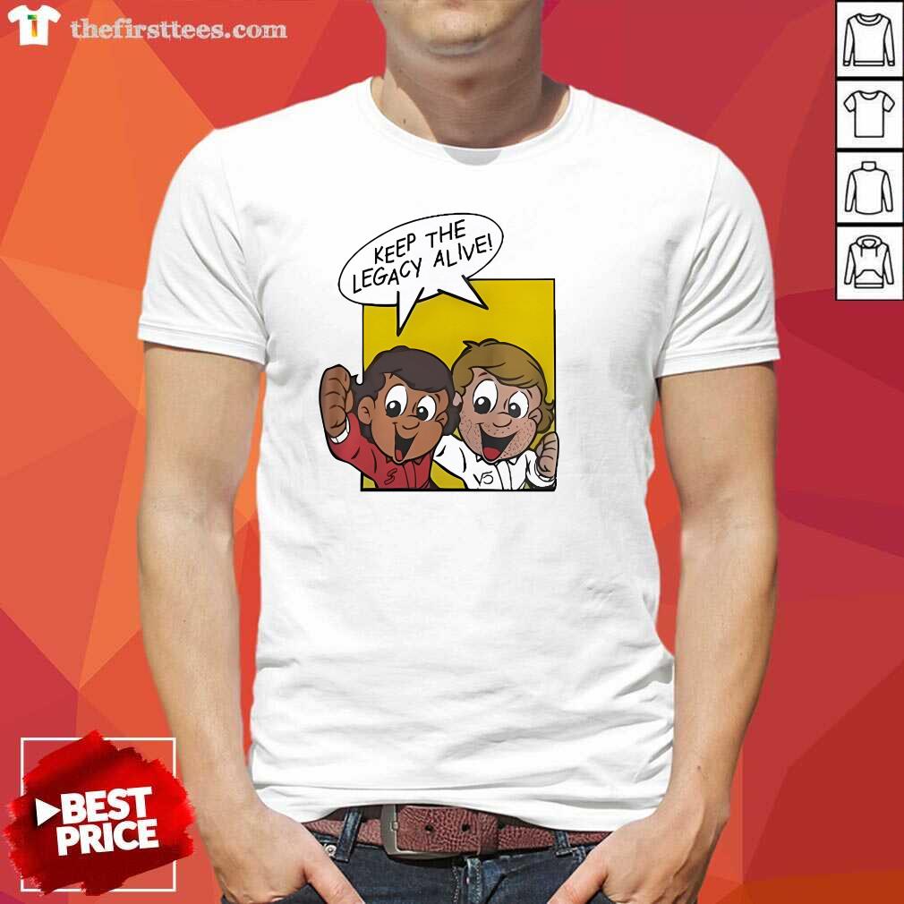 Shirt Good Sebastian Vettel Keep The Legacy Alive T-Shirt