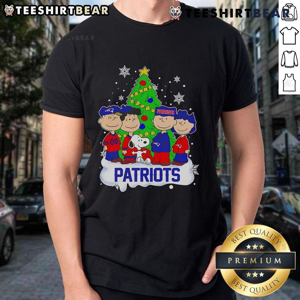 Good Snoopy The Peanuts New England Patriots Christmas Tree T Shirt Good Snoopy The Peanuts New England Patriots Christmas Tree T-Shirt featuring festive design for holiday fans.