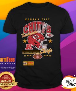 Hot Darcy McQueeny X Kansas City Chiefs NFL T-Shirt featuring bold team graphics and a stylish design for fans.