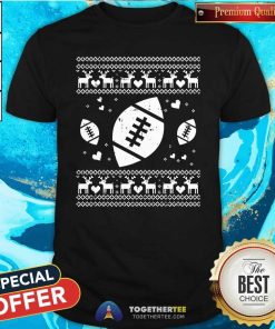 Hot Football Christmas Ball Sport T-Shirt