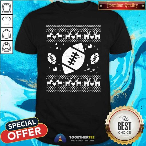 Hot Football Christmas Ball Sport T-Shirt