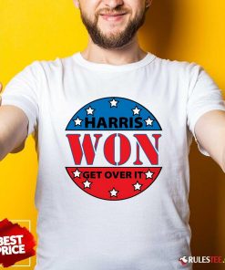 Hot Harris Won 24 Us Presidential Election T-Shirt