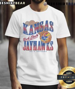 Hot Kansas Jayhawks Baller Bounce T-Shirt featuring vibrant team colors and a stylish design perfect for fans.