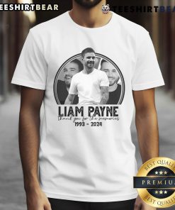 Hot Liam Payne Thank You For The Memories 1993-2024 T-Shirt featuring bold graphics and vibrant colors, perfect for fans.