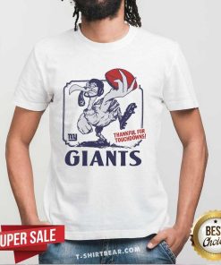 Hot New York Giants Thankful For Touchdowns T-Shirt