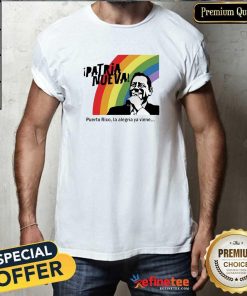 Hot Patria Nueva Puerto Rico La Alegría Ya Viene T-Shirt