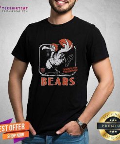 Nice Chicago Bears Thankful For Touchdowns T-Shirt
