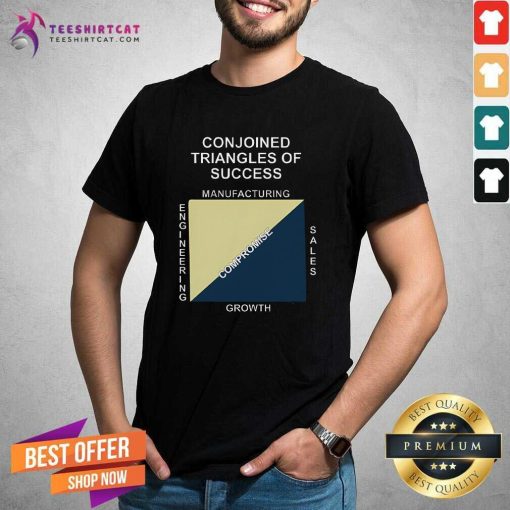 Nice Conjoined Triangles Of Success T-Shirt