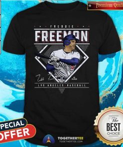 Nice Freddie Freeman Los Angeles D Vintage T-Shirt