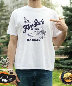 Nice Free State Brewery Lawrence Kansas T-Shirt