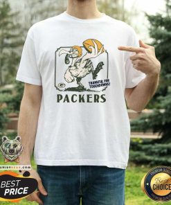 Nice Green Bay Packers Thankful For Touchdowns T-Shirt