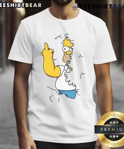 Nice Homer Bird The Simpsons T-Shirt featuring a colorful graphic of Homer Simpson with a playful bird design.